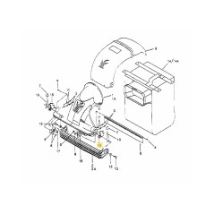 PIASTRA REGOLABILE ALTEZZA SINISTRA 781-0703 ORIGINALE MTD | NewgardenParts.com