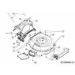 HALTERUNG VORDERES DECK 787-03149-CY ORIGINAL MTD | NewgardenParts.com