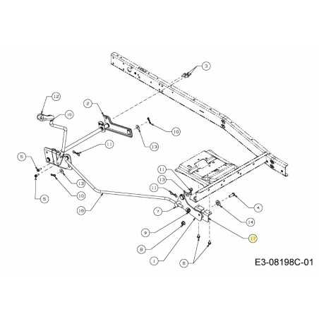 BRACKET FRONT 783-07129637 ORIGINAL MTD | NewgardenParts.com