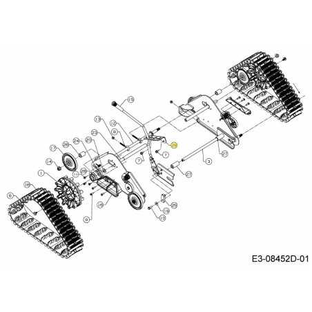 RÉGLAGE DE LA HAUTEUR DU SUPPORT 790-00562637 ORIGINAL MTD | NewgardenParts.com
