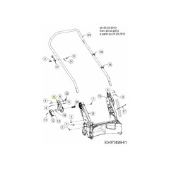 BRACKET HANDLE 719-04763-SA ORIGINAL MTD | NewgardenParts.com