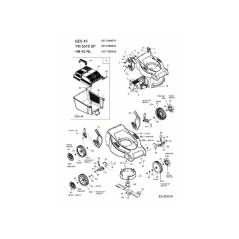 SOPORTE: MANIJA: DERECHA "T" DIS TRASERA RWD 787-01161637 ORIGINAL MTD | NewgardenParts.com