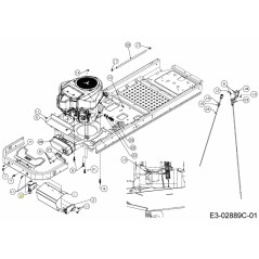Anhängerkupplungsrohr, links 703-08695A-S Original MTD | NewgardenParts.com