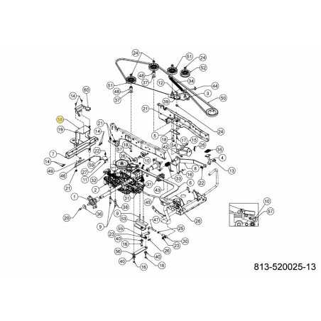 SUPPORT DE MONTAGE POUR COURROIE 783-09449637 ORIGINAL MTD | NewgardenParts.com