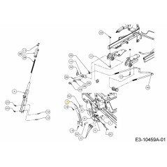 INDICE ESTERNO DELLA STAFFA 703-09936637 ORIGINALE MTD | NewgardenParts.com