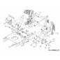 RICEVITORE PARAURTI STAFFA 789-00368637 ORIGINALE MTD