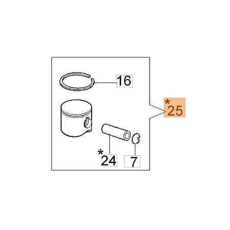 Piston de tronçonneuse 936 937 GS370 débroussailleuse SPARTA 381S SPARTA 381T OLEOMAC | NewgardenParts.com