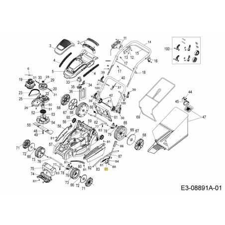 PLAQUE DE SUPPORT DE BRAS CHA. 787-03305 ORIGINAL MTD | NewgardenParts.com