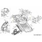 BRACKET REAR SUPPORT RH 703-09332ACY ORIGINAL MTD