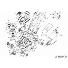 SCATOLA INTERRUTTORE STAFFA 731-10993 ORIGINALE MTD | NewgardenParts.com