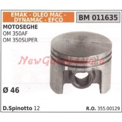 Émbolo para motosierra OM 350AF OM 350SUPER Ø  46 mm EMAK 011635