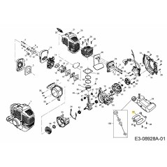 HALTERUNG TANK 092.63.556 ORIGINAL MTD | NewgardenParts.com