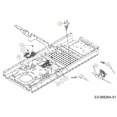 BRACKET THROTTLE CONTROL 703-10596 ORIGINAL MTD | NewgardenParts.com