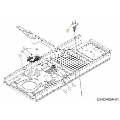 BRACKET THROTTLE CONTROL 703-09786 ORIGINAL MTD | NewgardenParts.com