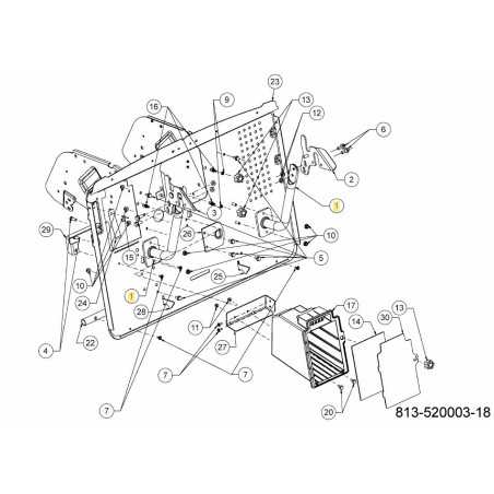 BOLSA PARA MARCO DE APOYO 649-05113A-S ORIGINAL MTD | NewgardenParts.com