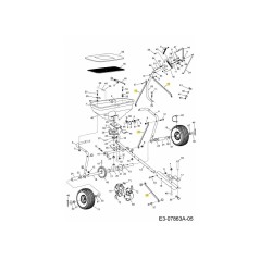 BRACE, HITCH AF-23525 ORIGINAL MTD