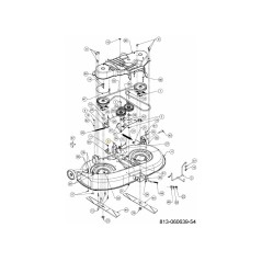 BRACKET ASM DECK HANGER 683-06474637 ORIGINAL MTD | NewgardenParts.com
