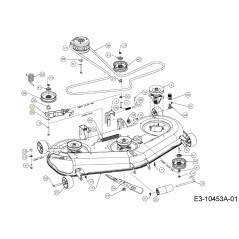 SUPPORT DE PIVOT DE GALETTE LIBRE 603-05350B-S ORIGINAL MTD | NewgardenParts.com