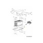 STAFFA PIASTRA BATTERIA 783-10908A ORIGINALE MTD