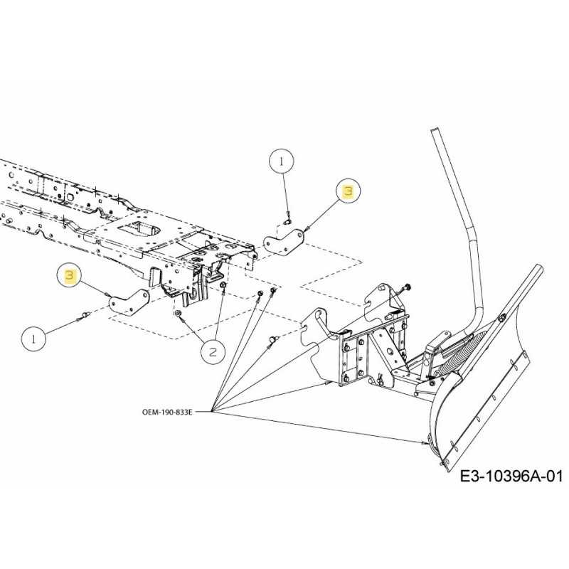 BRACKET BLADE MTG AF-27864 ORIGINAL MTD