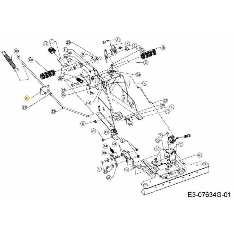 STAFFA ASTA FRENO 783-09698A-S ORIGINALE MTD