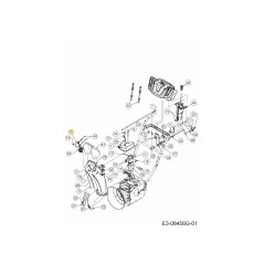 BRACKET CABLE GUIDE 790-00565A-S ORIGINAL MTD