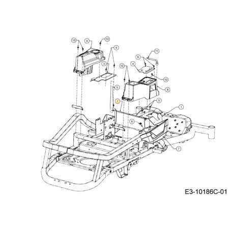 SUPPORT AVANT 703-13225-CY ORIGINAL MONTÉ | NewgardenParts.com