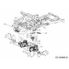 BRACKET IDLER PIVOT 603-05879A ORIGINAL MTD