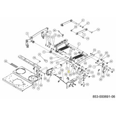 SOPORTE: POLVO DE BLOQUEO NEGRO 680-01834 ORIGINAL MTD