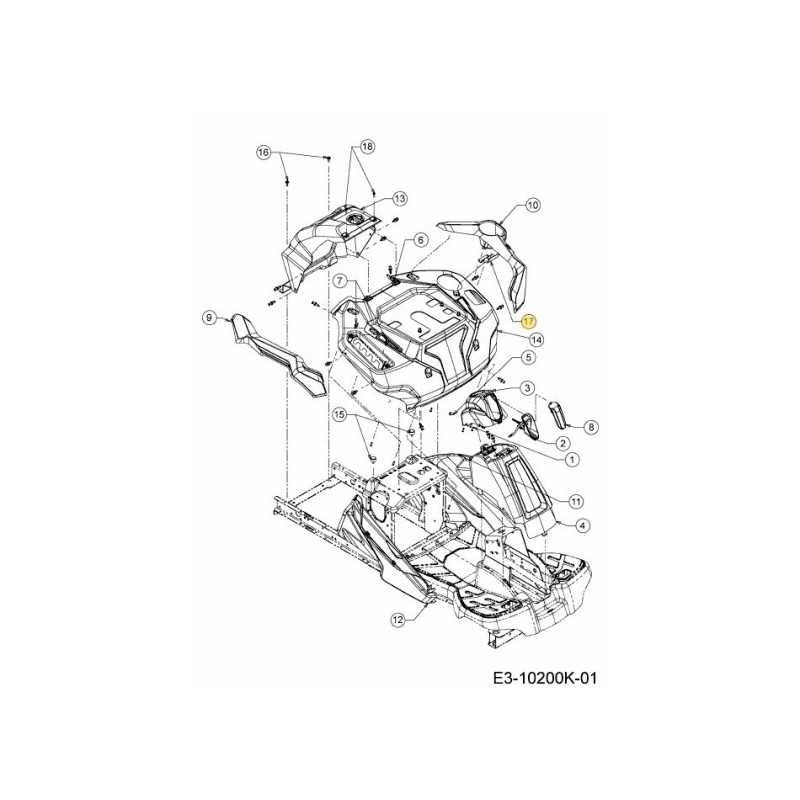 SOPORTE DE LEVA 783-09735 ORIGINAL MTD