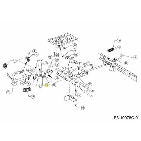 PARENTESI 783-09596A ORIGINALE MTD | NewgardenParts.com
