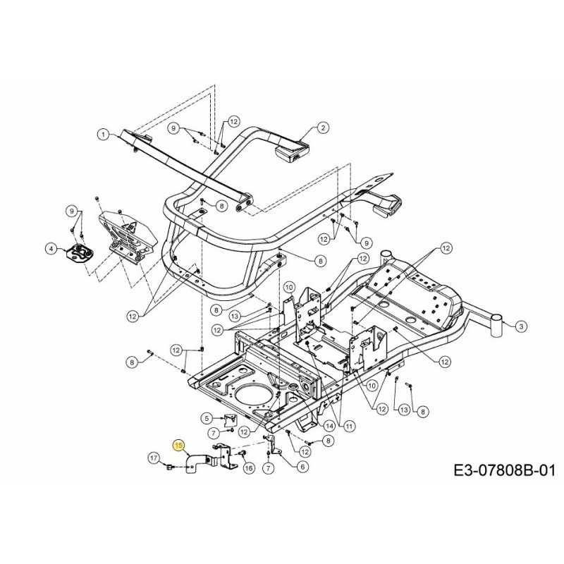BRACKET RH CLUTCH STOP 703-14922637 ORIGINAL MTD