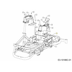 SUPPORTO RH 703-13223-CY ORIGINALE MTD | NewgardenParts.com