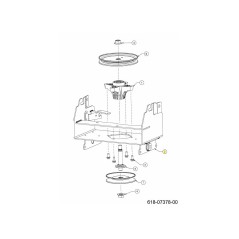 MONTAGGIO DEL MANDRINO DELLA STAFFA 684-05239 ORIGINALE MTD | NewgardenParts.com