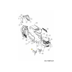 SOPORTE PIVOTE DE SOPORTE DERECHO 783-05418D-S ORIGINAL MTD | NewgardenParts.com