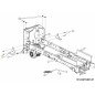 SUPPORT DE TRANSMISSION ASM 783-09720637 D'ORIGINE MTD