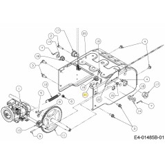 TRASMISSIONE CAVO STAFFA 790-00223A-S ORIGINALE MTD | NewgardenParts.com