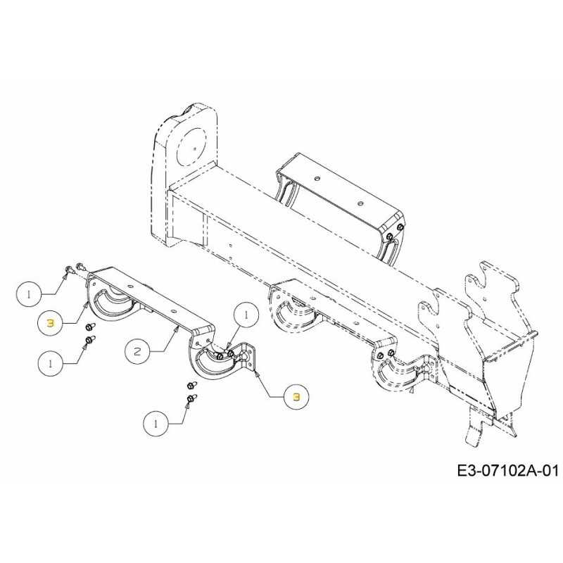 BRACKET-LOG TRAY 781-04293637 ORIGINAL MTD