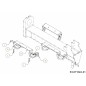 BRACKET-LOG TRAY 781-04293637 ORIGINAL MTD