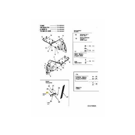 SOPORTE-CORTE-DERECHO 786-0004 ORIGINAL MTD | NewgardenParts.com