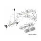 STAFFA, BRACCIO DI ATTACCO MT. AF-23442 ORIGINALE MTD