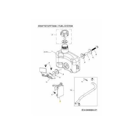 BRACKET, TANK SIDE 751-11748 ORIGINAL MTD | NewgardenParts.com