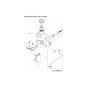STAFFA, LATO SERBATOIO 751-11748 ORIGINALE MTD