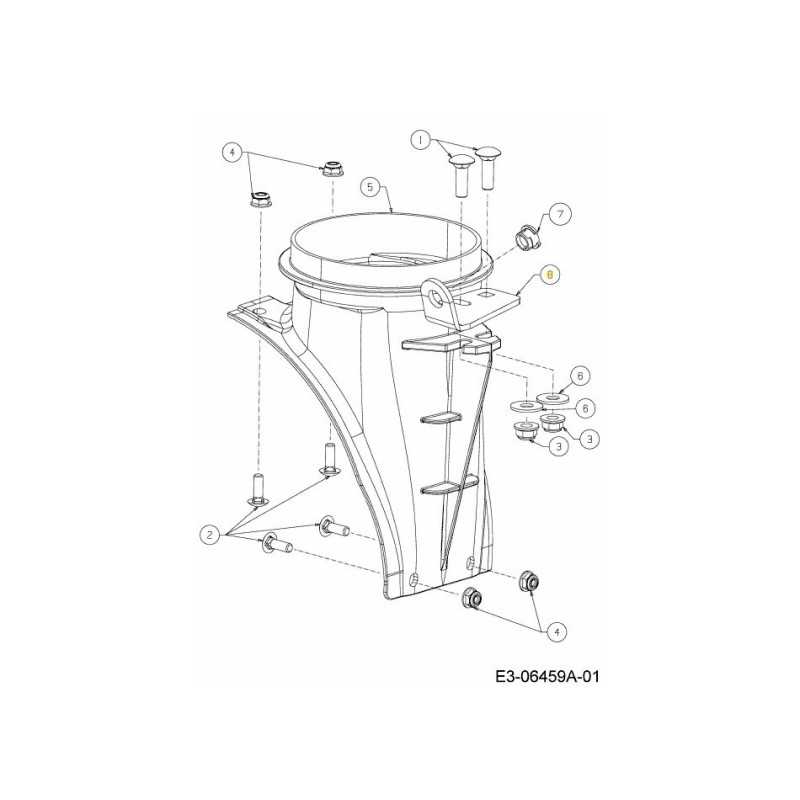SOPORTE: MANIVELA DE CONDUCTO 784-5647 ORIGINAL MTD