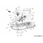 STAFFA COPERCHIO INFERIORE SINISTRO 46 783-09745637 ORIGINALE MTD