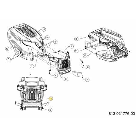 STAFFA PERNO CAPPUCCIO RIVETTO NX15 783-09764637 ORIGINALE MTD | NewgardenParts.com