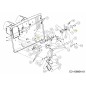 HALTERUNG:DREHSTELLE:UNTER 783-09665A ORIGINAL MONTAGE