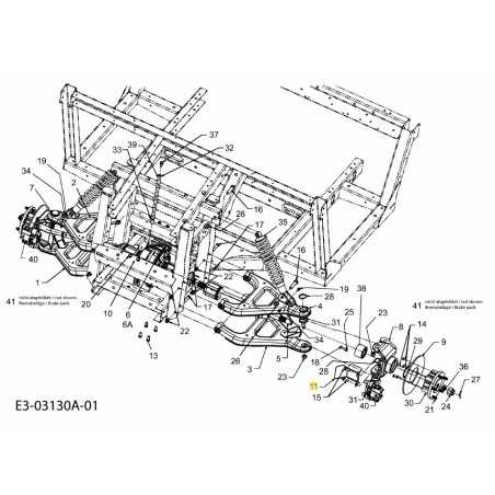 PARENTESI 707-04832637 ORIGINALE MTD | NewgardenParts.com