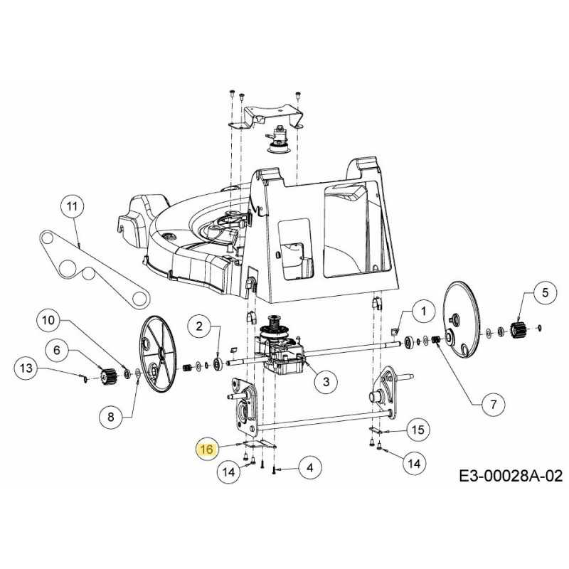 STAFFA SUPT MC500 VARTR 46 cm 787-03844-Z ORIGINALE MTD