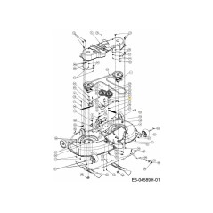 Bremsanlage Mähdrescher 42" 683-04138C ORIGINAL MTD | NewgardenParts.com